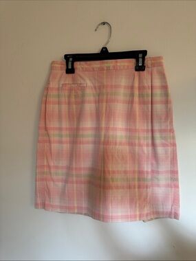 Liz Claiborne Classic Plaid Skirt
